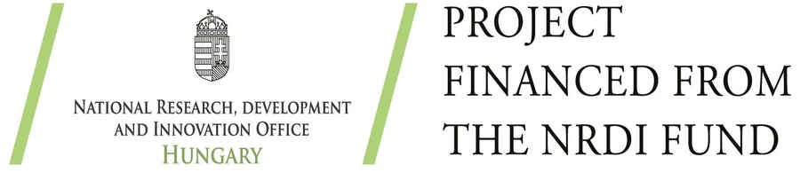 Project financed from the NRDI Fund, National Research, Development and Innovation Office, Hungary